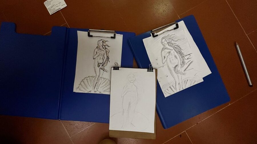 Florence : Painting and Wine - Where you might paint in Florence: Michelangelo Hill, Boboli Gardens, and squares