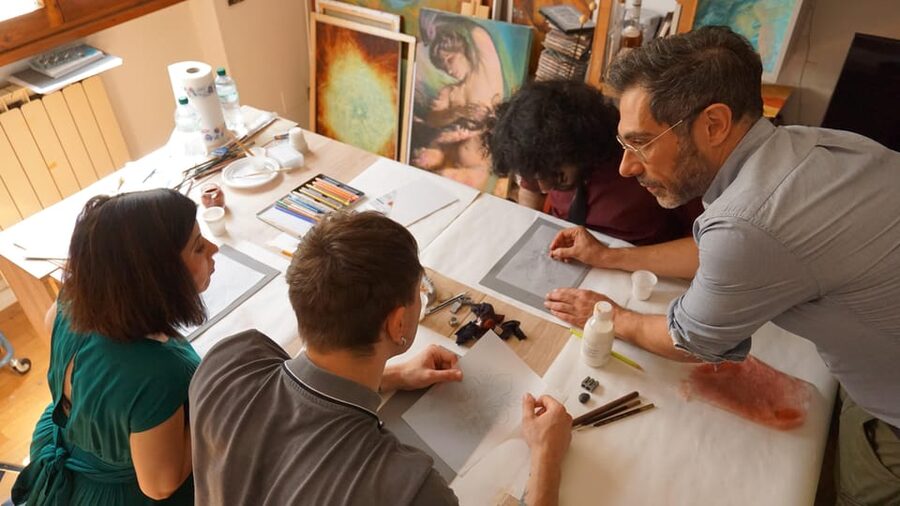 Florence: Painting experience, create your Florentine Lily! - What You Take Home (And Why It’s a Strong Souvenir)