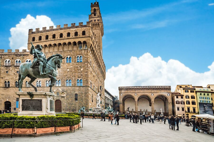 Florence: Piazza della Signoria & David - Anti Walking Tour - Seeing David outside Accademia, and why that changes the meaning