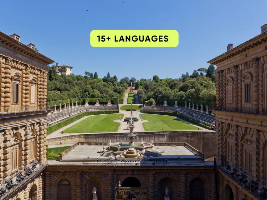 Florence: Pitti Palace and Boboli Gardens Ticket & eBook - Key points to know before you go
