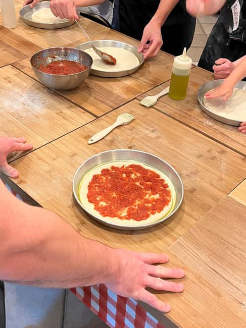 Florence: Pizza and Gelato Cooking Class - You Do the Work, Not Just Watch