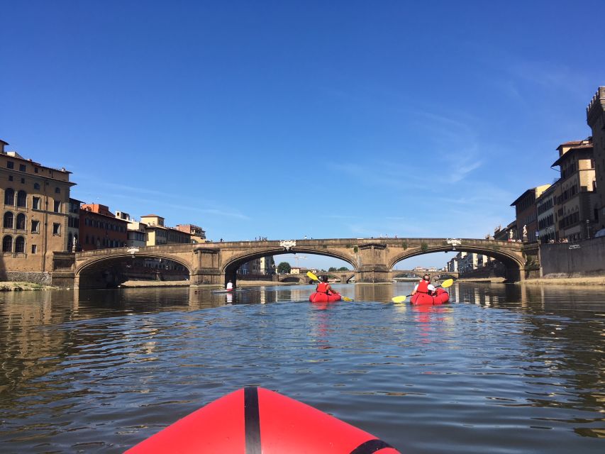 Florence: Ponte Vecchio and City Sights Guided Kayak Cruise - Meeting at Firenze Rafting and Getting Set Up Fast