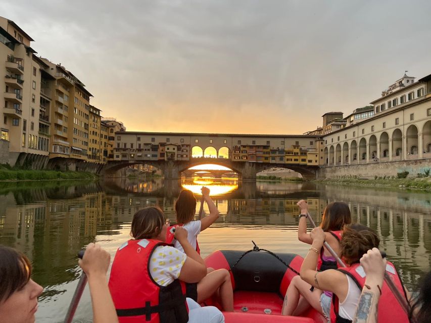 Florence: Pontevecchio Bridge and City Sights Rafting Cruise - Return to the Start: What the 2 Hours Feels Like