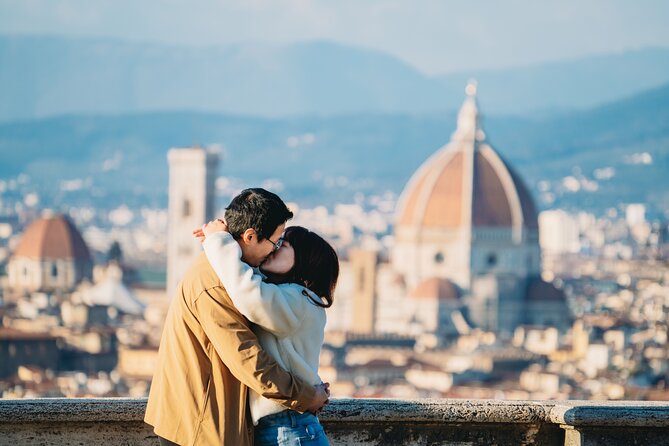Florence: Private Photoshoot at Piazzale Michelangelo - Meeting at Pablito Panorama Bar, then straight to the viewpoint