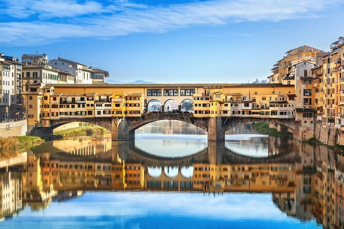 Florence Private Walking tour with Skip-the-line to Accademia - Ponte Vecchio, Vasari Corridor, and Duomo exteriors that frame the city