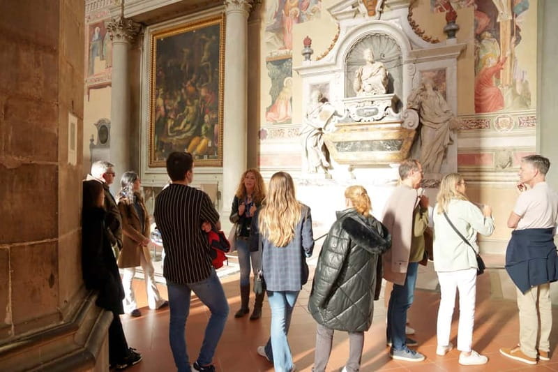 Florence: Santa Croce Church Tour with Entry Ticket - From the Niccolini memorial to Donatello’s crucifix: the art you can spot first