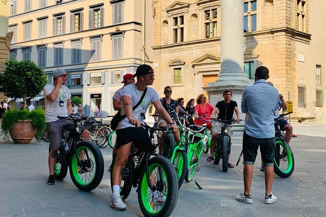 Florence Small Group Electric Bike City Tour - Stop 1: Palazzo Medici Riccardi, the power-house start