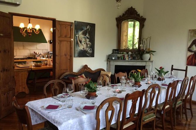 Florence Small-Group Pasta Class with Seasonal Ingredients - The meal at the table: you eat what you made