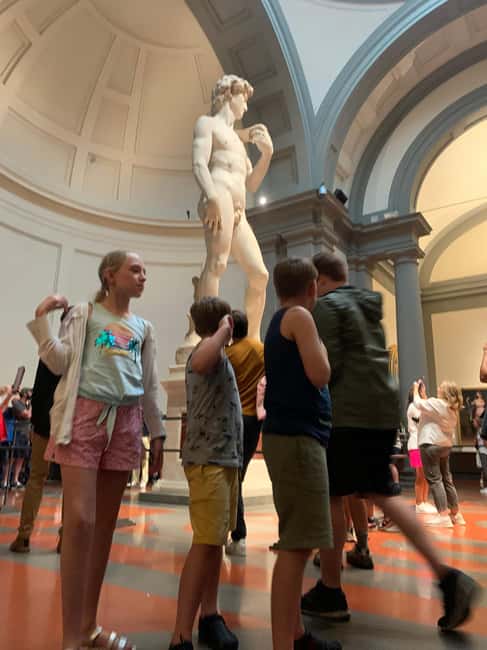 Florence: Tour for Kids w/ Michelangelo Statue of David - Accademia Gallery for David: The Indoor Finale