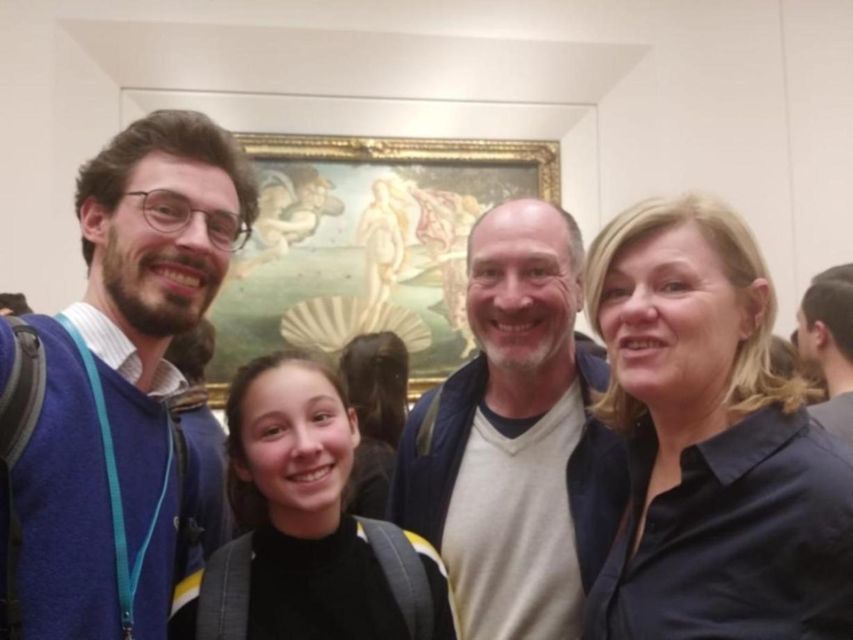 Florence: Uffizi & Accademia Gallery Private Tour with David - Your guide can make this tour feel personal, not scripted