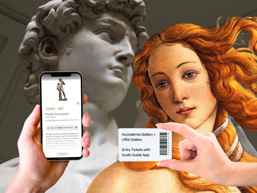 Florence: Uffizi & Accademia Priority Tickets with Audio App - Priority Florence Art: Why Two Big Museums in One Day Actually Works