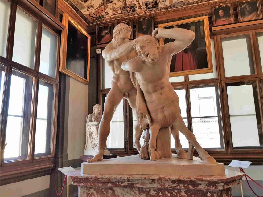 Florence: Uffizi & Accademia Priority Tickets with Audio App - Meeting Your Host and Getting In Without Guesswork