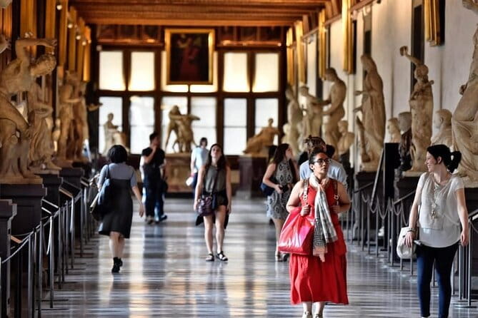 Florence Uffizi Gallery monolingual Small Group Tour - The Main Highlights Route: Botticelli, Michelangelo, Leonardo, and More