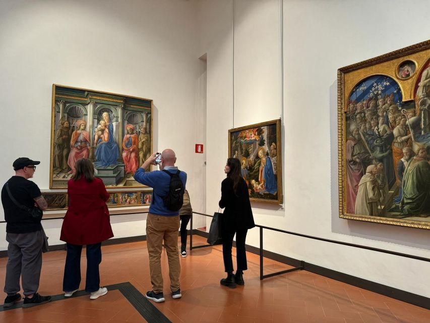 Florence: Uffizi Gallery Timed-Entry Ticket with Escort - The audio guide plan: POP GUIDE, login timing, and your headset