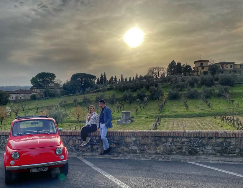 Florence: Vintage Fiat 500 Tour with Wine Tasting at Winery - Practical tips for enjoying the ride and tasting