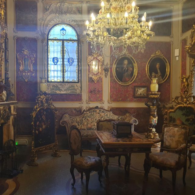 Florence: Visit to Frederick Stibbert's Villa and Park - The garden at Stibbert: a romantic English park with Stibbert-built details