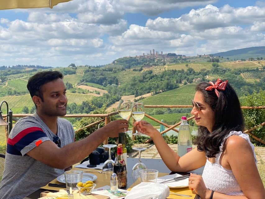 Florence: Wineries, Tastings, Lunch & San Gimignano Day Trip - Winery Stop 1 at an organic farm: vineyards, cellar, and production