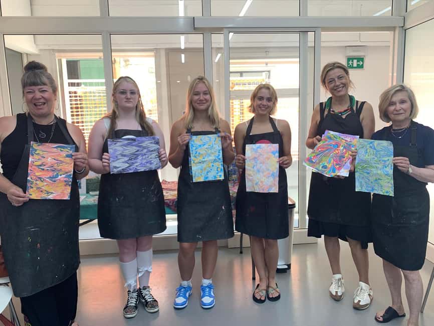 Florentine Paper Marbling Artisan Experience - Finding Lappartamento on Via dei Giraldi (and the One Flight of Stairs)