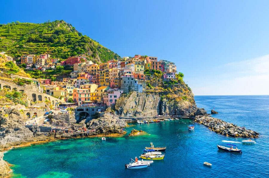From Florence: Cinque Terre and Pisa Day Trip - Manarola free time: the harbor is the star attraction