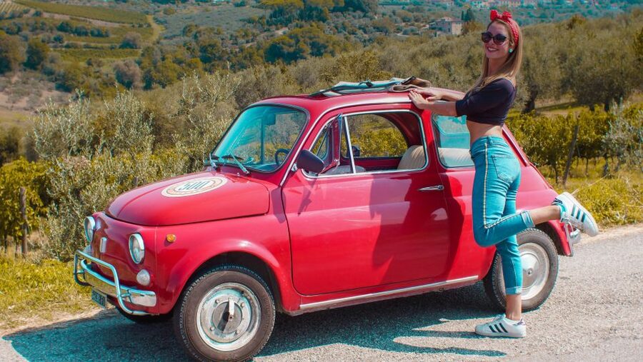 From Florence: Self-Drive Fiat 500 Tour - Hitting the curvy Chianti roads, with stops built in