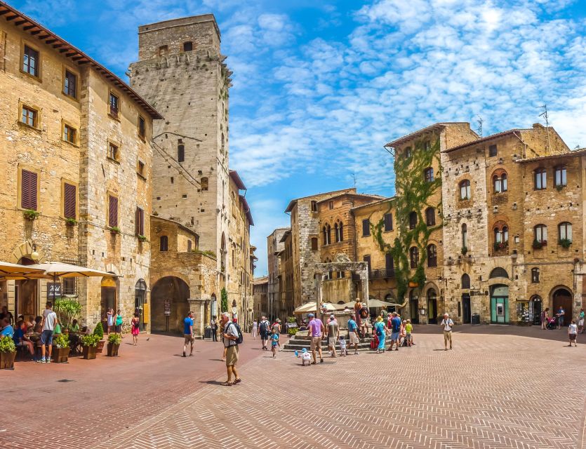 From Florence: Siena & San Gimignano Tour with Wine & Lunch - Siena’s Medieval Streets: A Guided Walk That Still Leaves You Freedom