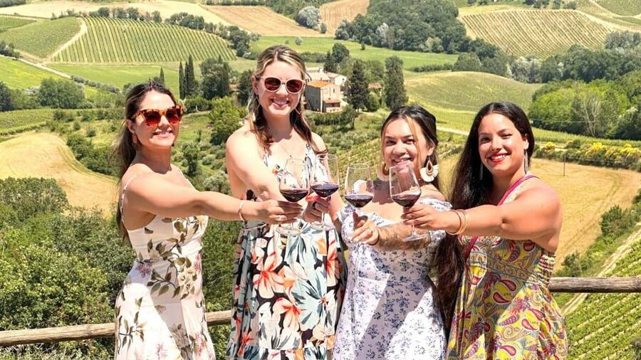 From Florence: Tuscany & San Gimignano Tour with 2 Tastings - Chianti Hills tasting stop: wine lesson with recognizable names and serious pairings