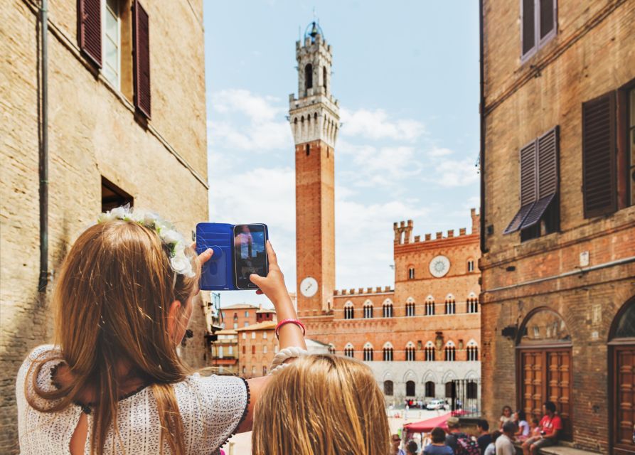 From Florence: Tuscany, Siena, San Gimignano & Winery Lunch - Siena in Motion: Piazza del Campo and Cathedral Time
