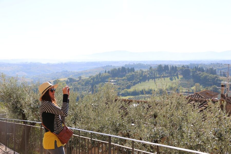 From Florence: Tuscany, Siena, San Gimignano & Winery Lunch - San Gimignano: Towers, Piazza della Cisterna, and Gelato Time