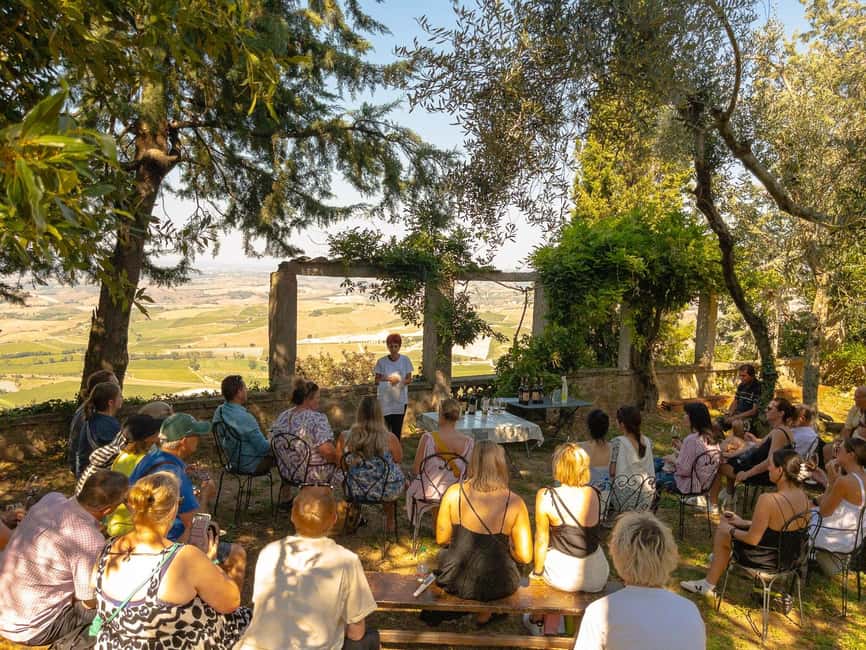 From Florence: Val D'Orcia Tour with Wine Tasting - Montepulciano and Vino Nobile: cellars under ancient walls