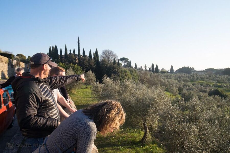 From Florence: Vintage Fiat 500 Chianti & Tuscany Wine Tour - The family-run farm: where wine and olive oil get real
