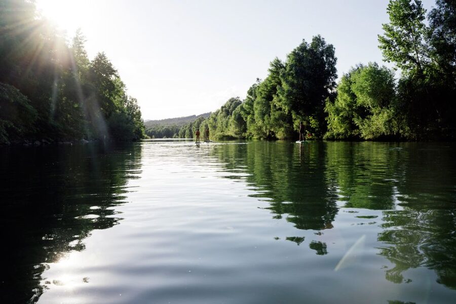 From Lucca to Pisa: Self-Guided Bike Tour - Midway break at San Giuliano Terme (about 20 km)
