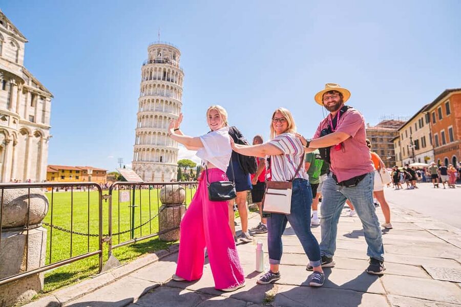 From Montecatini: Half Day Pisa Tour & The Leaning Tower - Baptistry and Monumental Cemetery time: how to use your walking window