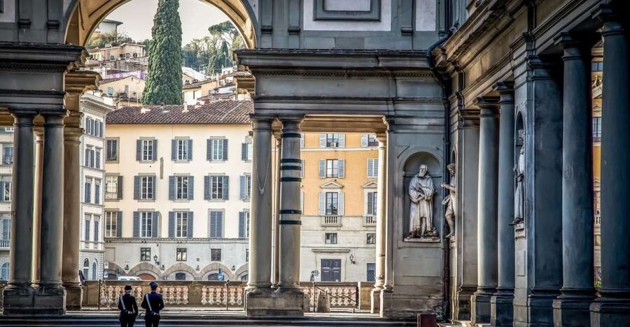 From Rome: Florence Uffizi & Accademia Guided Tour - Uffizi Gallery: guided paintings with context you can actually use