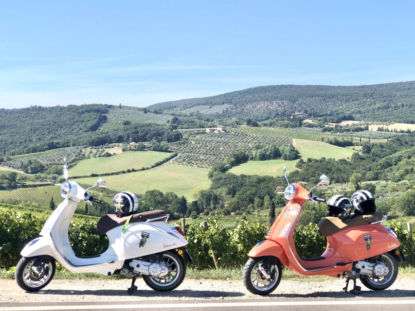 From San Gimignano: Chianti Half-Day Vespa Tour with Lunch - Key Points at a Glance