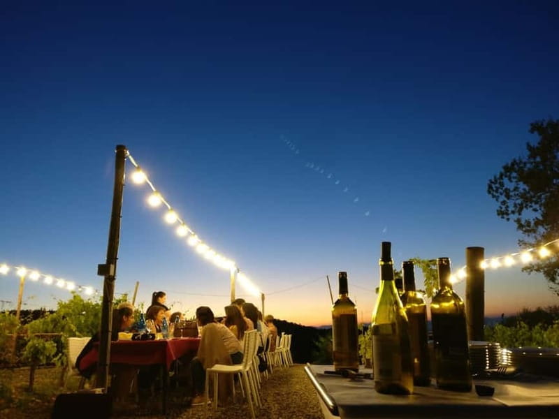 From Siena/Chianti: Dinner & Drinks in the Chianti Vineyards - The sunset apéritif: your first taste of Chianti mood