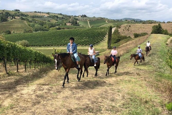Horseback Ride in S.Gimignano with Tuscan Lunch Chianti Tasting - Key Points Before You Go