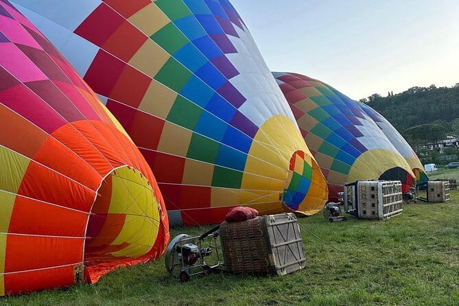 Hot Air Balloon ride in Tuscany countryside from Chianti - Sunrise balloon over Chianti, not just another Florence view