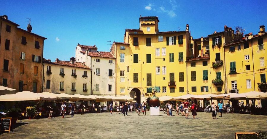 Lucca: 2-Hour City Center Walking Tour - San Frediano And Piazza Anfiteatro: When Lucca Turns Past Into Atmosphere