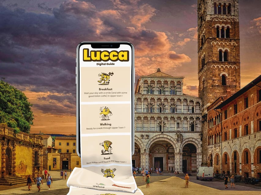 Lucca: Digital guide made with a Local for your tour - The walking plan: about 2 km with time to breathe