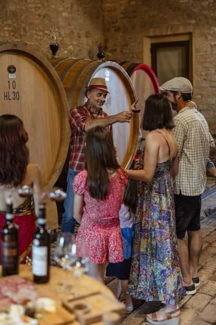 MONTALCINO : Wine Tasting with Tuscan Cold Cuts and Cheese - Why barrel tasting in Montalcino feels different