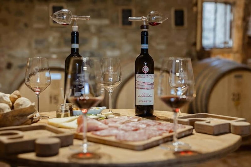 MONTALCINO : Wine Tasting with Tuscan Cold Cuts and Cheese - The vineyard stroll: short walk, big payback