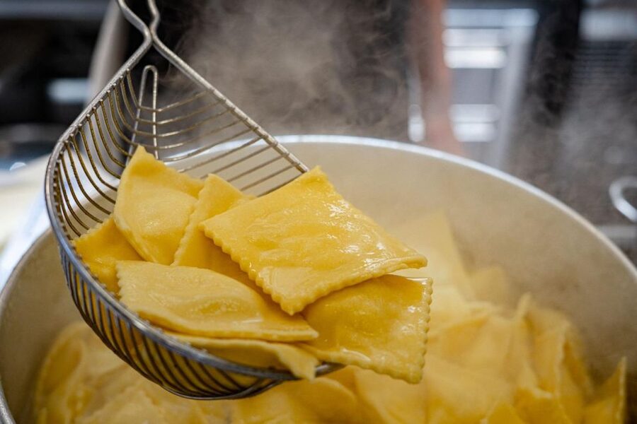 Neighborhood shopping & Homemade Pasta ! - Tastings With Tuscan Wine, Beer, or Soft Drink