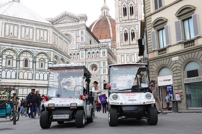 Private Golf Cart Tour in Florence - Key highlights you will feel right away