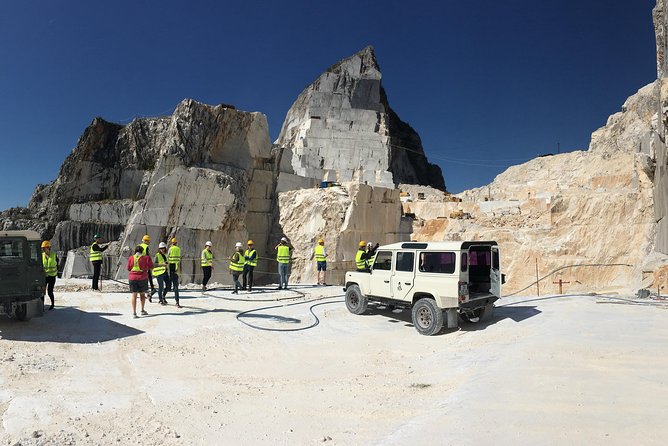 PRIVATE tour in Carrara marble quarries with 4x4 vehicles - The Quarry and Mine Drive: Walking Stops, Caves, and Real-World Scale
