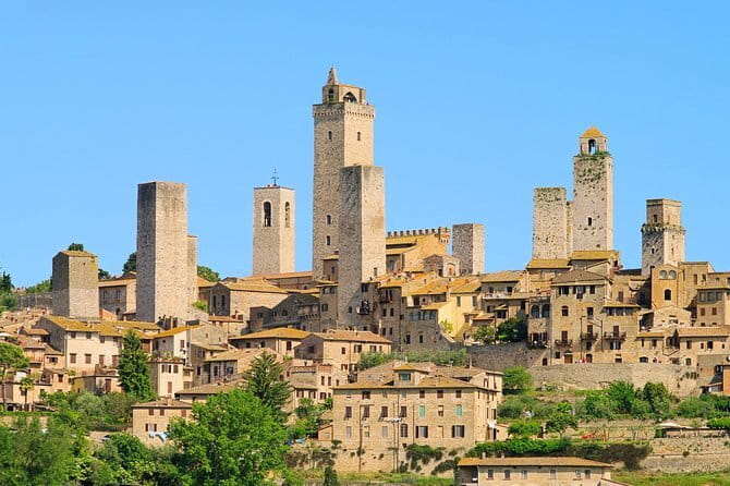 San Gimignano, Siena, Monteriggioni: Fully Escorted Tour, Lunch & Wine Tasting - Leaving Florence for Three Medieval Towns in One Day