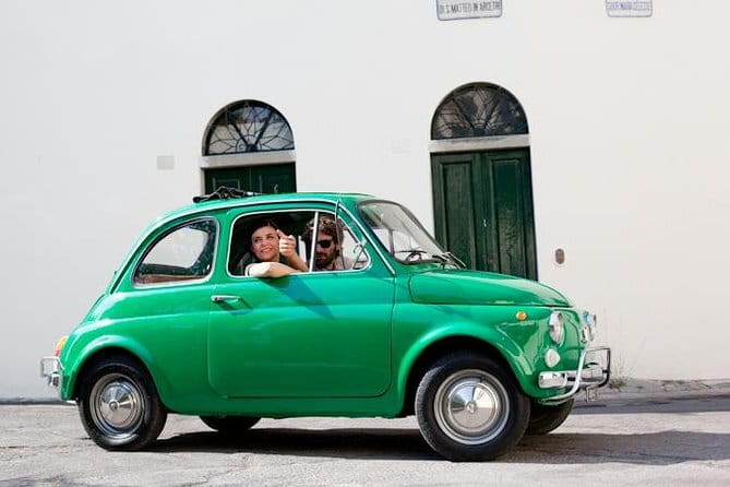 Self-Drive Vintage Fiat 500 Tour from Florence: Tuscan Hills and Italian Cuisine - Florence hill views: from Biblioteca stops to Piazzale Michelangelo