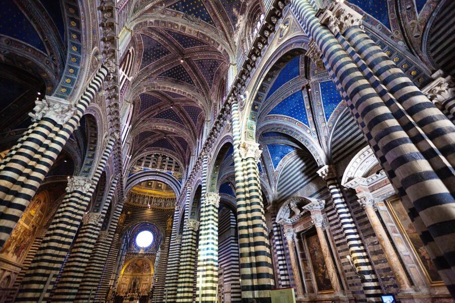 Siena: Cathedral Complex Pass with Audio Guide (OPA SI PASS) - Piccolomini Library with Pinturicchio frescoes: art that fills the walls