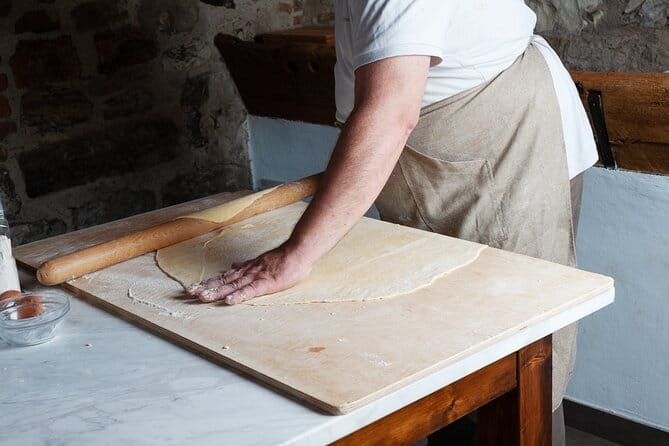 Small Group Pasta Making Class Wine Tasting in a Tuscan Castle - Winery and Cellars Before You Cook: The Timing That Works