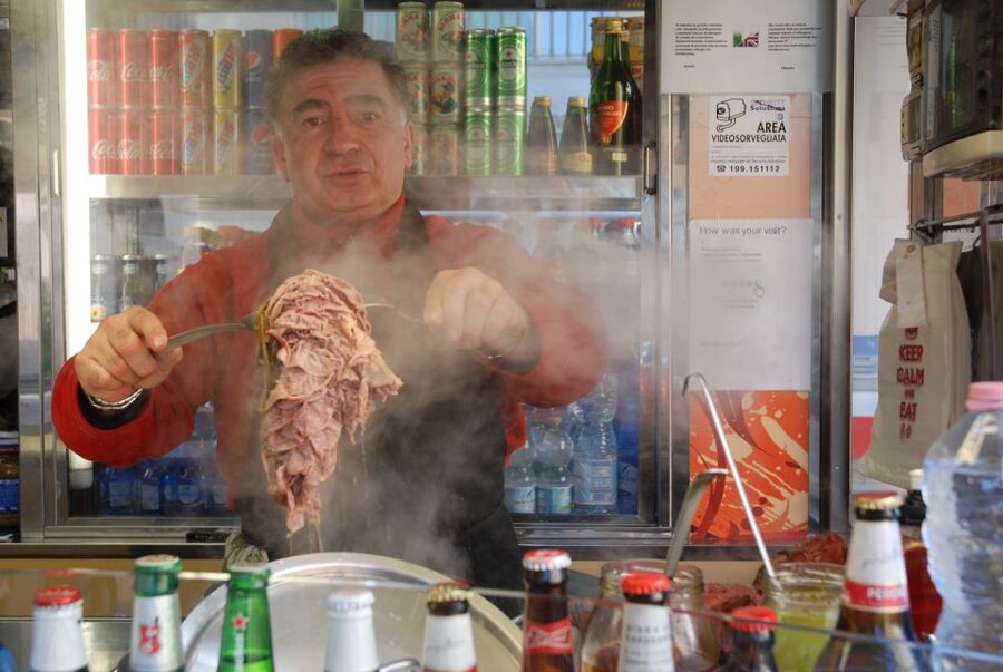 The Original Street Food & Market Tour of Florence - Crostino Nero, Pecorino, and Salami From Tuscany Hills