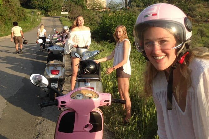 Tuscany Vespa Tour: Lunch & Wine Tasting, Countryside Roads - Via dei Pandolfini Meet-Up and Van Ride Into Chianti Rufina